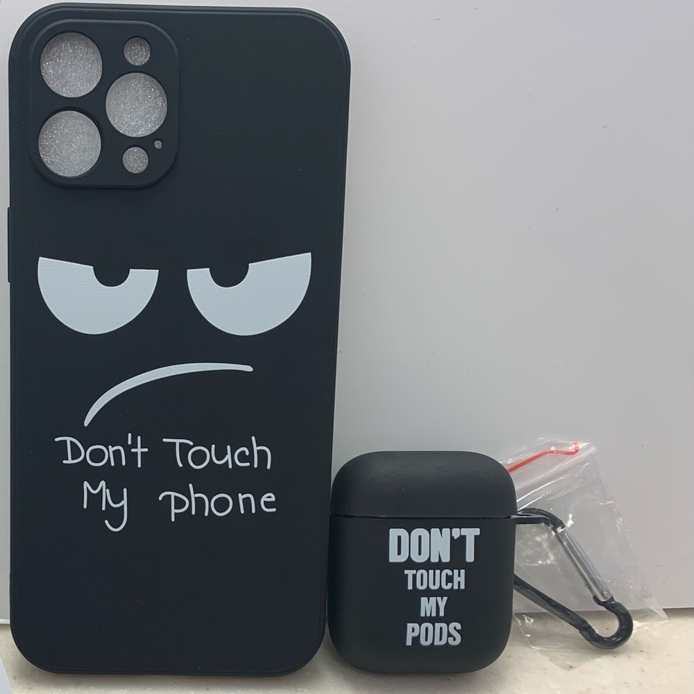 Cartoon Face iPhone 13 Phone Case & Case Compatible With AirPods Pro